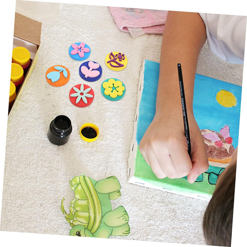 6Pcs/bag Foam Stamps for Paint - Art Craft 5 Year Old review and price