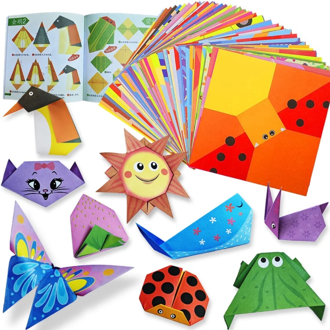 New Origami Kit 30 Sheets Orig - Art Craft 5 Year Old review and price