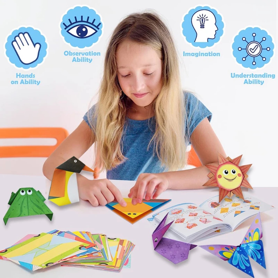 New Origami Kit 30 Sheets Orig - Art Craft 5 Year Old review and price