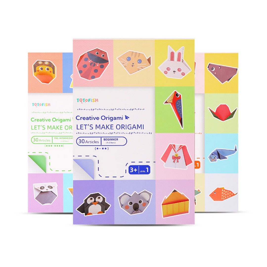 New Origami Kit 30 Sheets Orig - Art Craft 5 Year Old review and price
