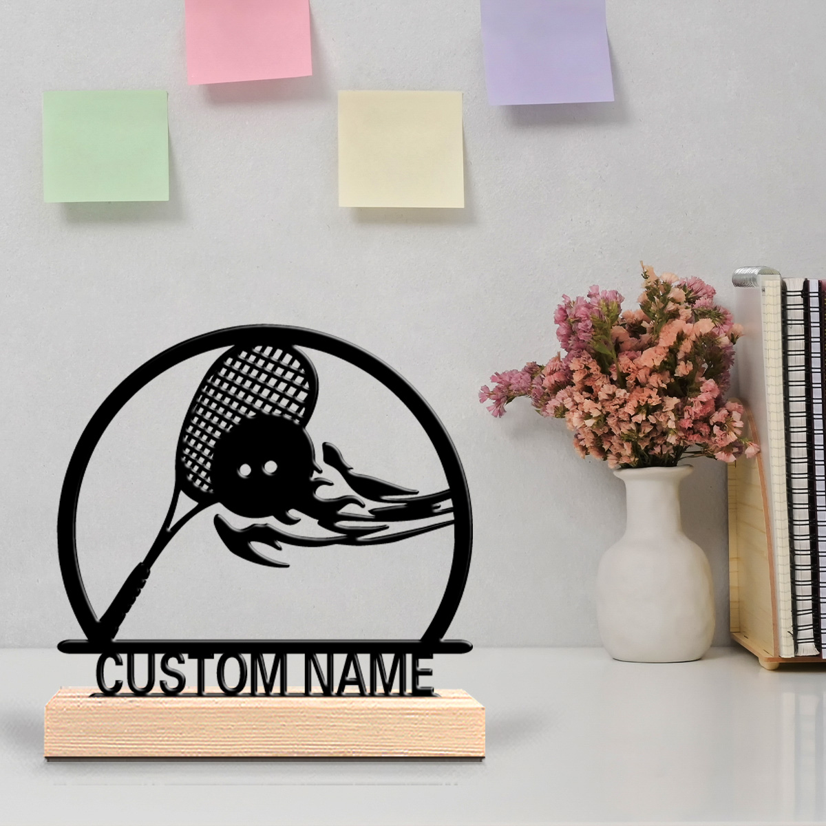 1pc Fashion Tennis Custom Name - Art Craft Names review and price