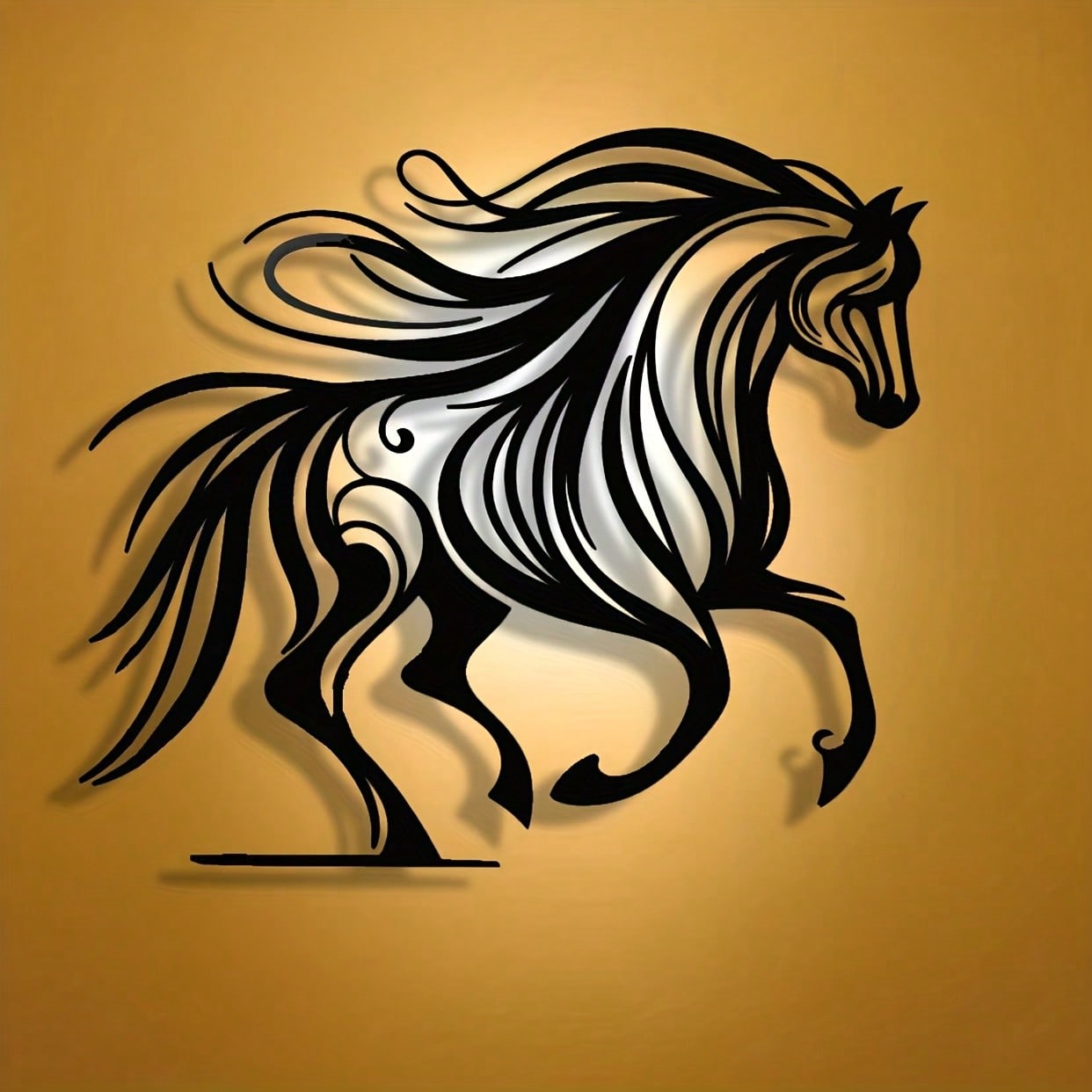 Brand Horse Racing Metal Wall  - Art Craft Logo review and price