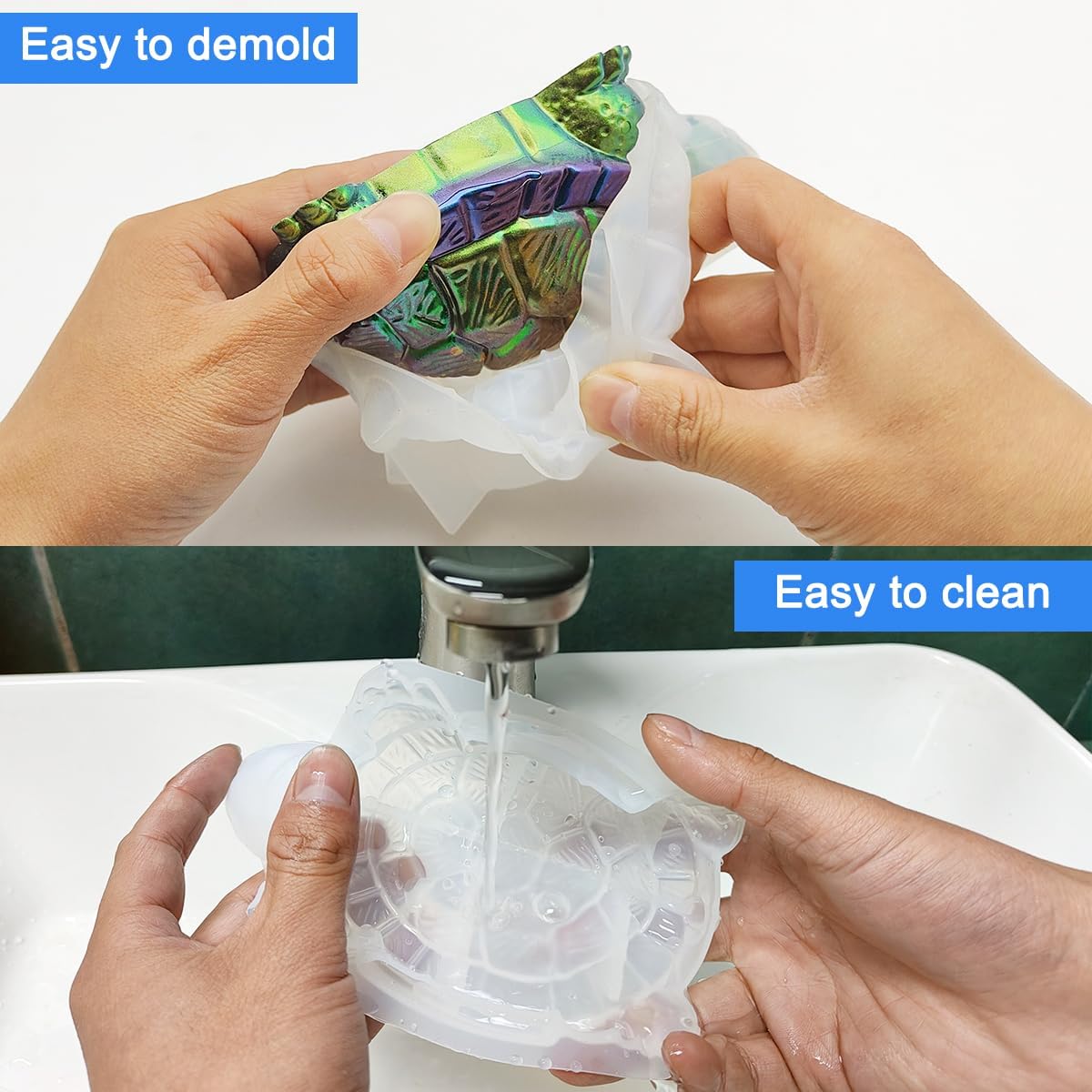 3D Tortoise Resin Molds Thick  - Art Craft Website review and price