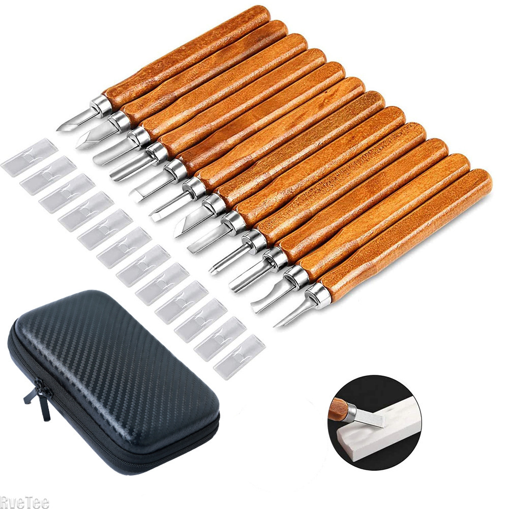 12Pcs SK2 Woodworking Carving  - Art Craft Bag review and price