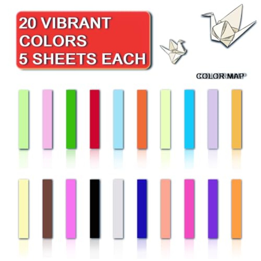 Origami Paper, 20 Colors Origa - Art Craft With Paper review and price