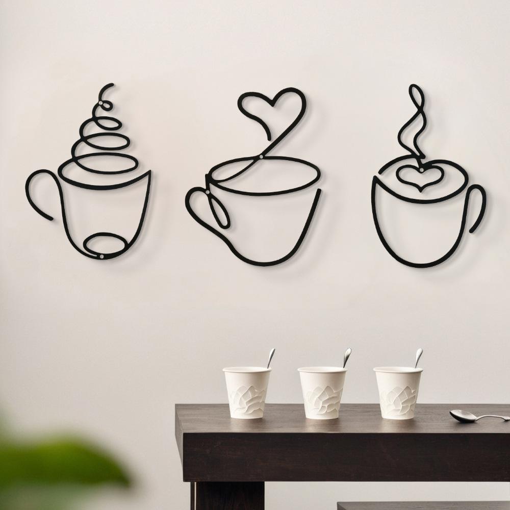3-Piece Creative Coffee Wall H - Art Craft Website review and price