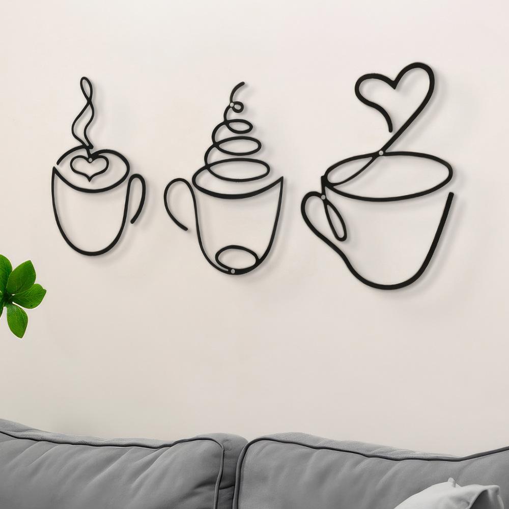 3-Piece Creative Coffee Wall H - Art Craft Website review and price