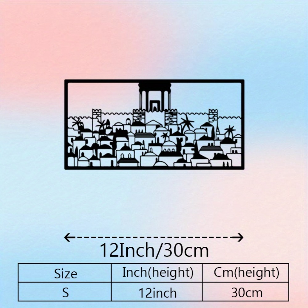 CIFBUY Metal Wall Art Jerusale - Art & Craft Paper Ideas review and price
